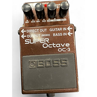 Used BOSS OC3 Super Octave Effect Pedal