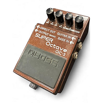 Used BOSS OC3 Super Octave Effect Pedal