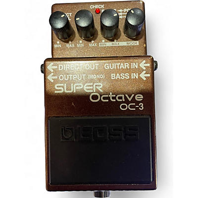 Used BOSS OC3 Super Octave Effect Pedal