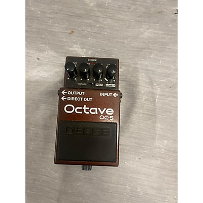 BOSS Used BOSS OC5 Effect Pedal