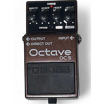 BOSS Used BOSS OC5 Effect Pedal