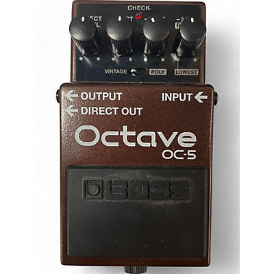 BOSS Used BOSS OC5 Effect Pedal