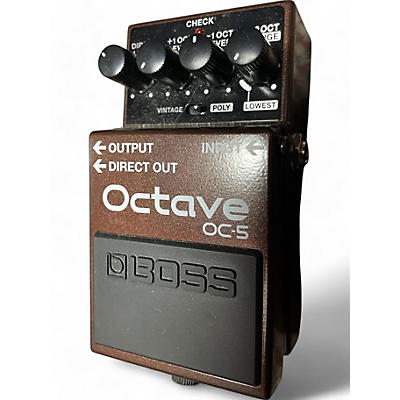 Used BOSS OC5 Effect Pedal