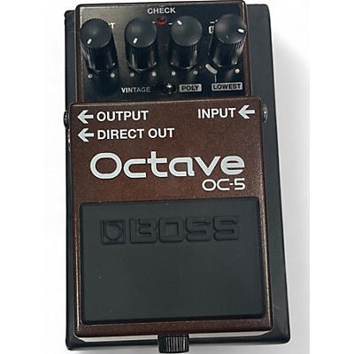 Used BOSS OC5 Effect Pedal