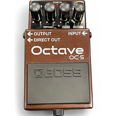 Used BOSS OC5 Effect Pedal