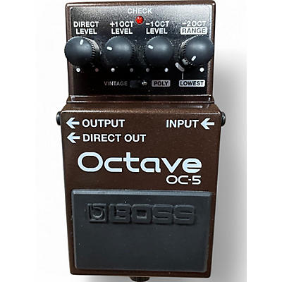 Used BOSS OC5 Effect Pedal