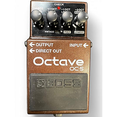 Used BOSS OC5 Effect Pedal