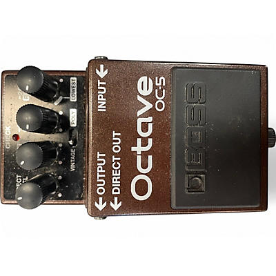 Used BOSS OC5 Effect Pedal