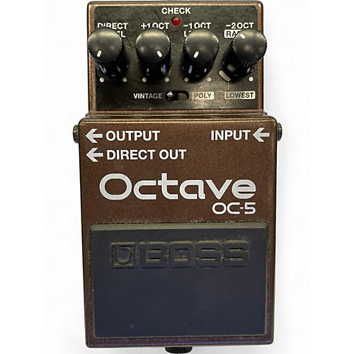 Used BOSS OC5 Effect Pedal