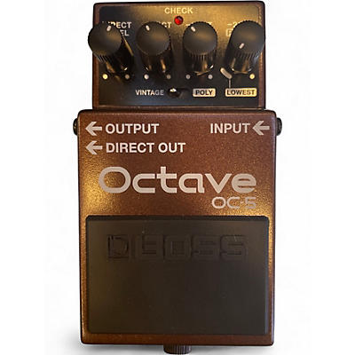 Used BOSS OC5 Effect Pedal