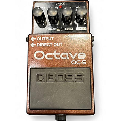 Used BOSS OC5 Effect Pedal