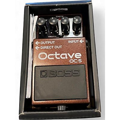 Used BOSS OC5 Effect Pedal