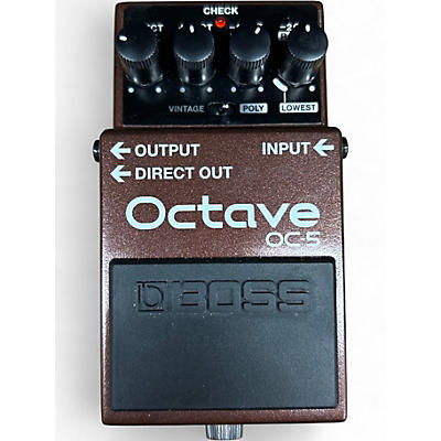 Used BOSS OC5 Effect Pedal