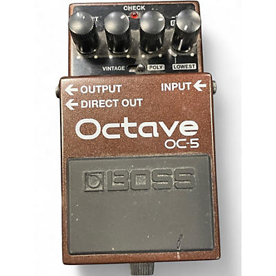 Used BOSS OC5 Effect Pedal