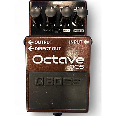 Used BOSS OC5 Effect Pedal