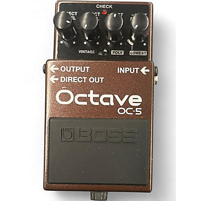 Used BOSS OC5 Effect Pedal
