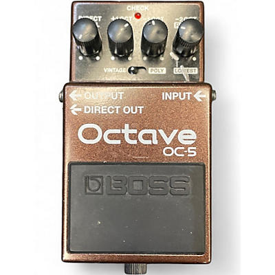 Used BOSS OC5 Effect Pedal