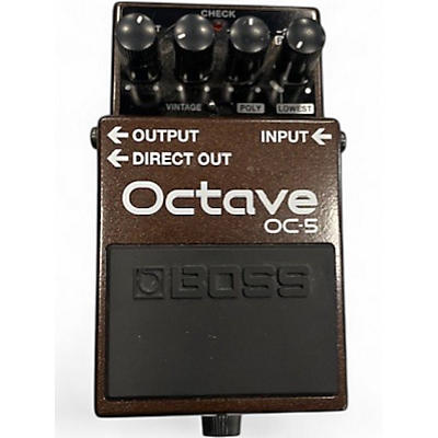 Used BOSS OC5 Effect Pedal