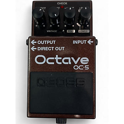 Used BOSS OC5 Effect Pedal