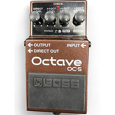 Used BOSS OC5 Effect Pedal