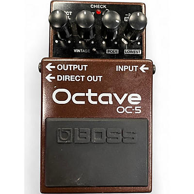 Used BOSS OC5 Effect Pedal