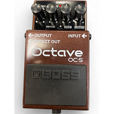 Used BOSS OC5 Effect Pedal