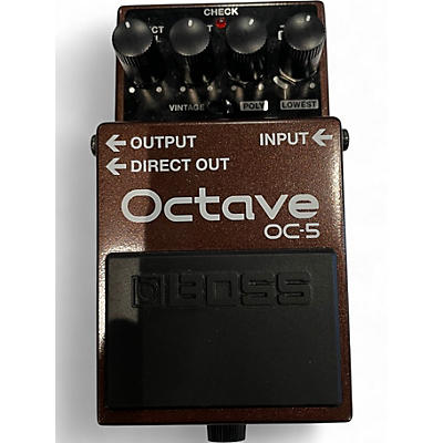 Used BOSS OC5 Effect Pedal