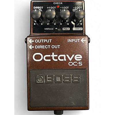Used BOSS OC5 Effect Pedal