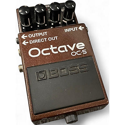 Used BOSS OC5 Effect Pedal