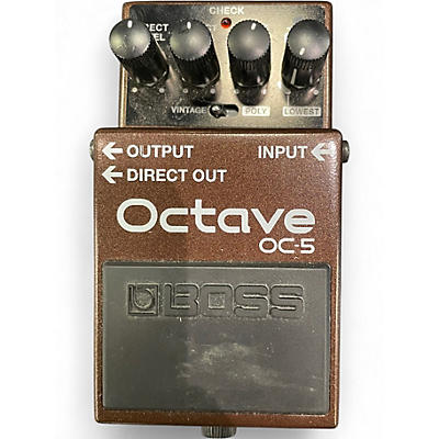 Used BOSS OC5 Effect Pedal