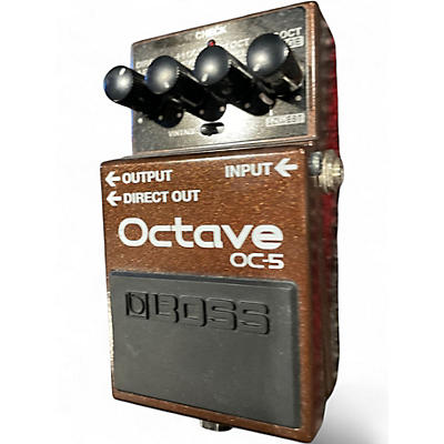 Used BOSS OC5 Effect Pedal