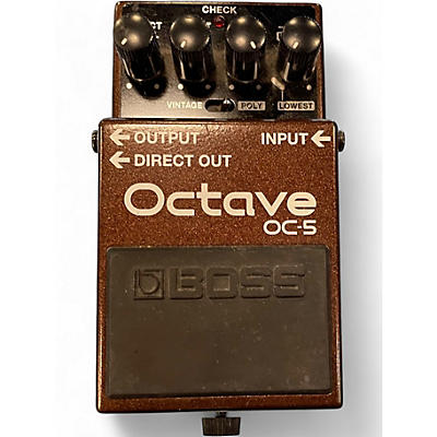 Used BOSS OC5 Effect Pedal