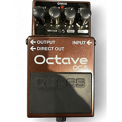 Used BOSS OC5 Effect Pedal