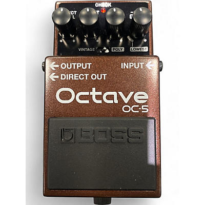Used BOSS OC5 Effect Pedal