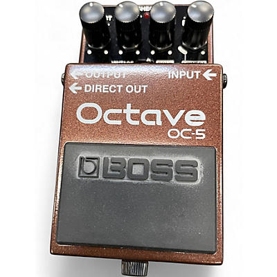 Used BOSS OC5 Effect Pedal