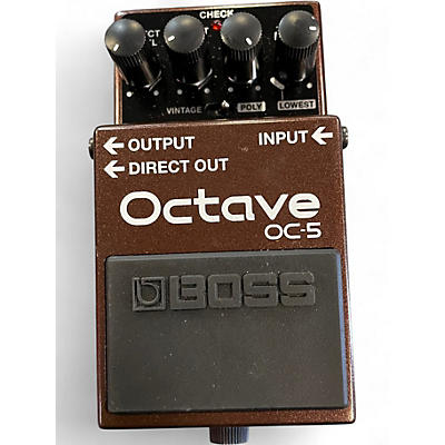 Used BOSS OC5 Effect Pedal