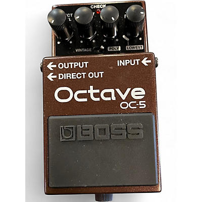 Used BOSS OC5 Effect Pedal