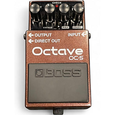 Used BOSS OC5 Effect Pedal