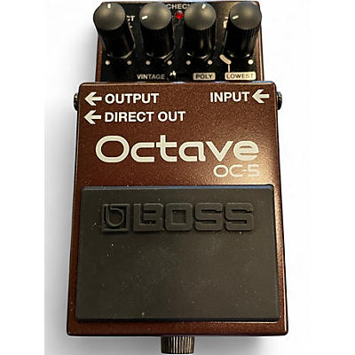 Used BOSS OC5 Effect Pedal
