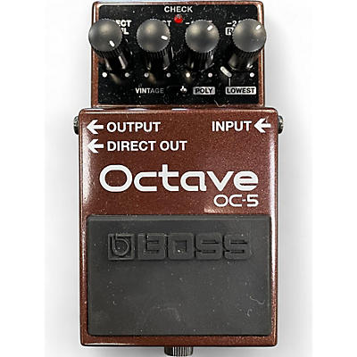 Used BOSS OC5 Effect Pedal