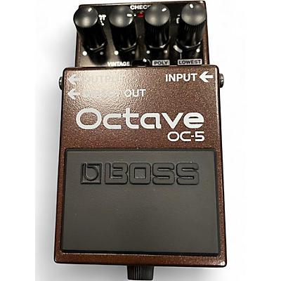 Used BOSS OC5  Effect Pedal