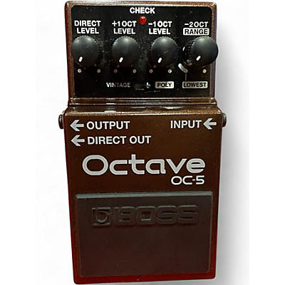 Used BOSS OC5 Effect Pedal