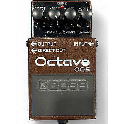 Used BOSS OC5 Effect Pedal