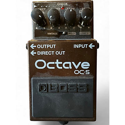 Used BOSS OC5 Effect Pedal