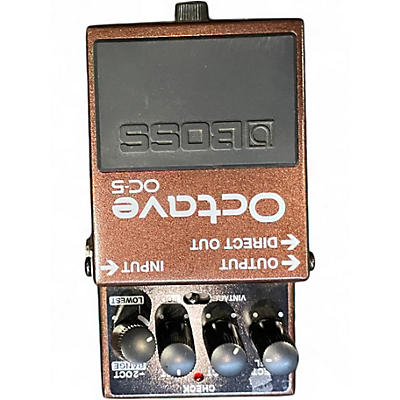 Used BOSS OC5 Effect Pedal