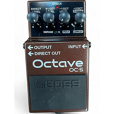 Used BOSS OC5 Effect Pedal