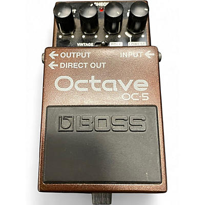 Used BOSS OC5 Effect Pedal