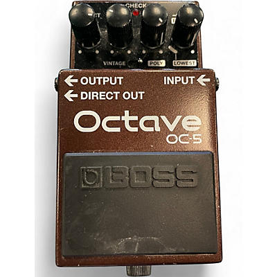 Used BOSS OC5 Effect Pedal