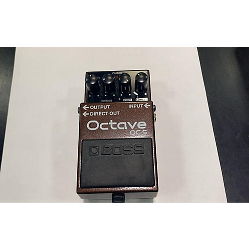 BOSS Used BOSS OC5 OCTAVE Effect Pedal