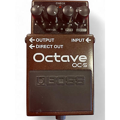 BOSS Used BOSS OC5 OCTAVE Effect Pedal